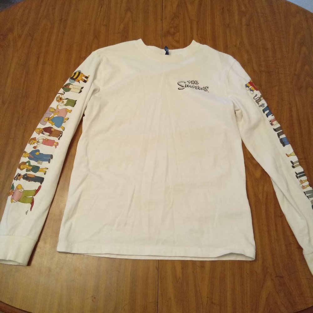 The Simpsons H&M Divided Sweatshirt/Long Sleeve TShirt Sz XS Crew